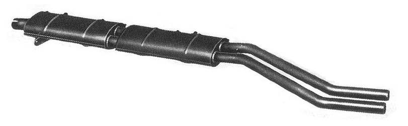 ANSA FE 0725 + FE 0735 Fuel system - Exhaust code 1000 compatible with: ANSA ANSA, EXHAUST-MARMITTE FERRARI, FERRARI 330 - additional view